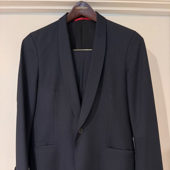 Hugo Boss Wool Suit 36S - Avos/Heibo3 - Blue - Picture 1 of 9